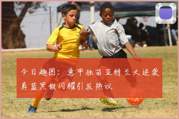 今日趣图：意甲独苗亚特兰大逆袭真蓝黑假闪耀引发热议