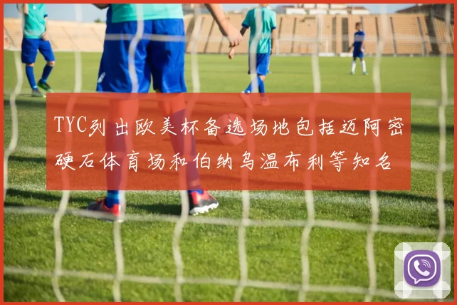 TYC列出欧美杯备选场地包括迈阿密硬石体育场和伯纳乌温布利等知名场馆